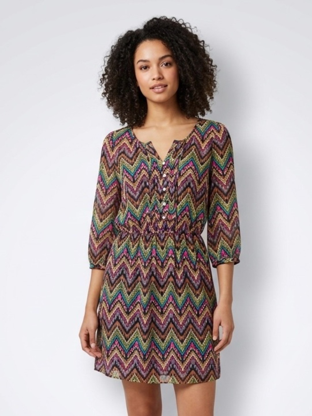 Charming Charlie, Multicolor Summer Dress, M